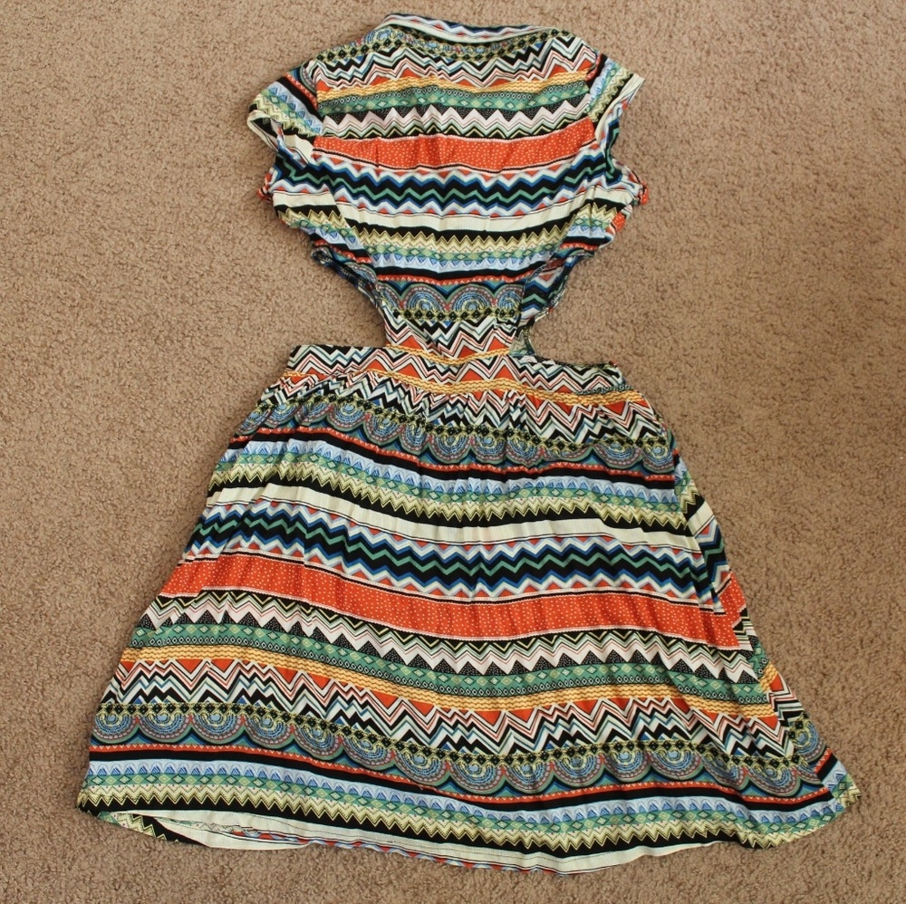 Aztec Pattern Dress - image 2
